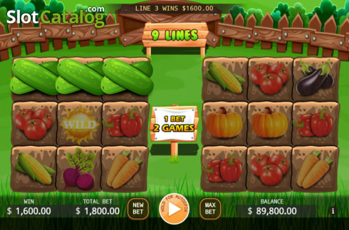 Veggies Bonanza Screenshot