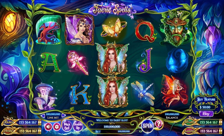BetSoft Faerie Spells Screenshot