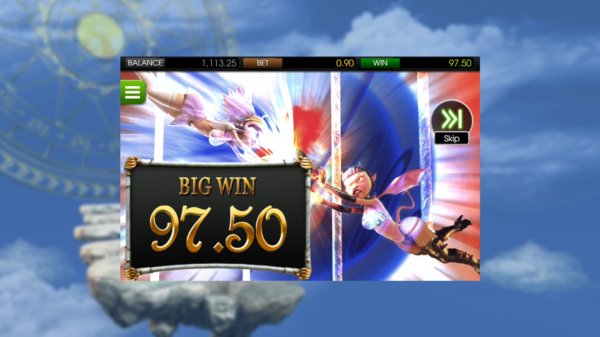 BetSoft Good Girl Bad Girl Screenshot