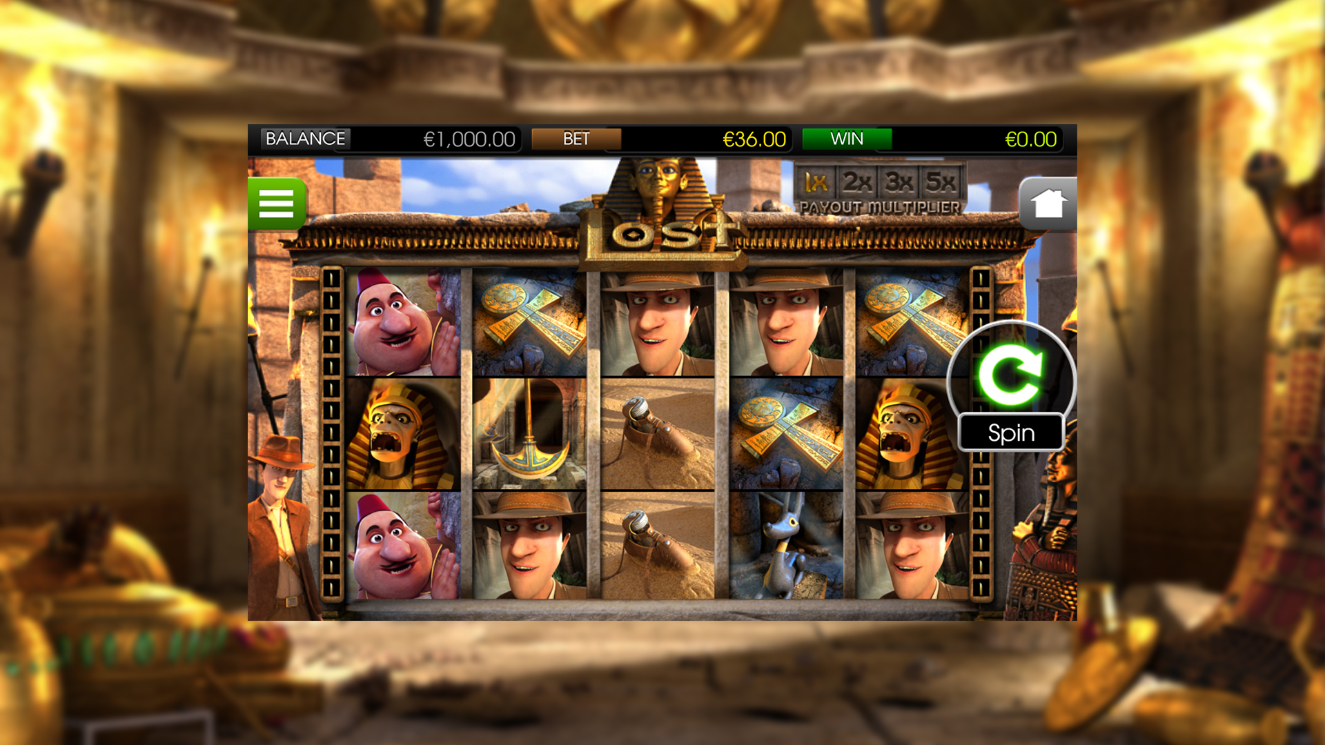 BetSoft Lost Screenshot