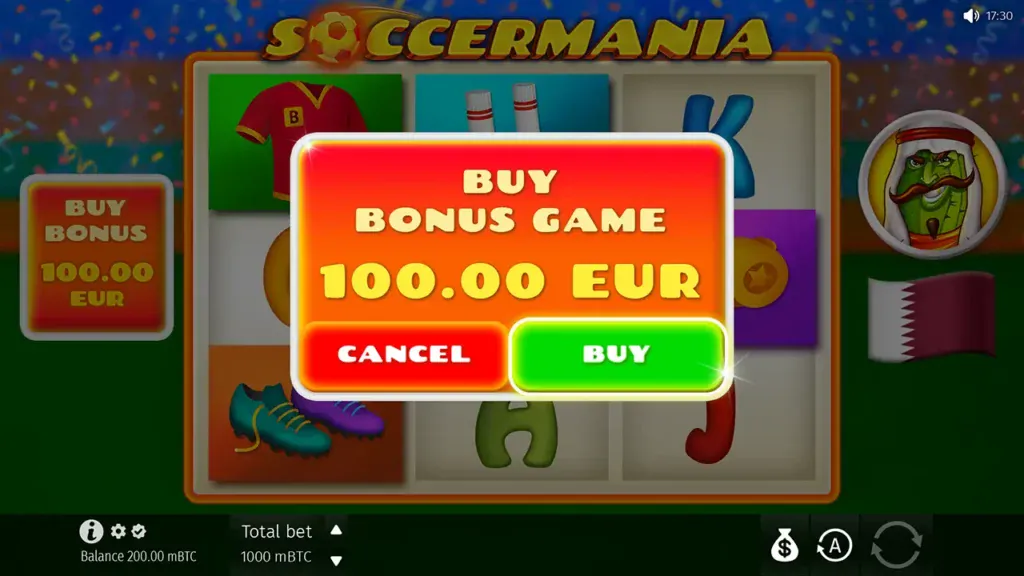 BG Soccermania Screenshot