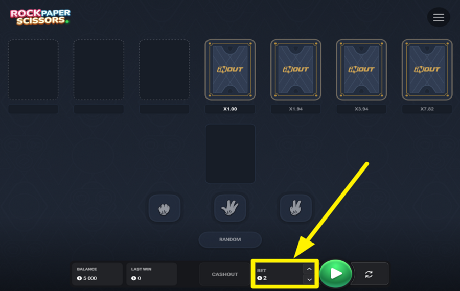 Rock Paper Scissors Screenshot