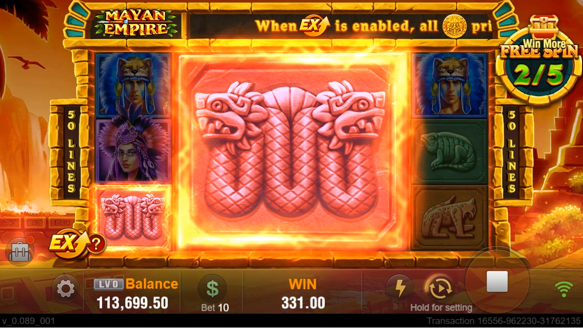 JILI Mayan Empire Screenshot