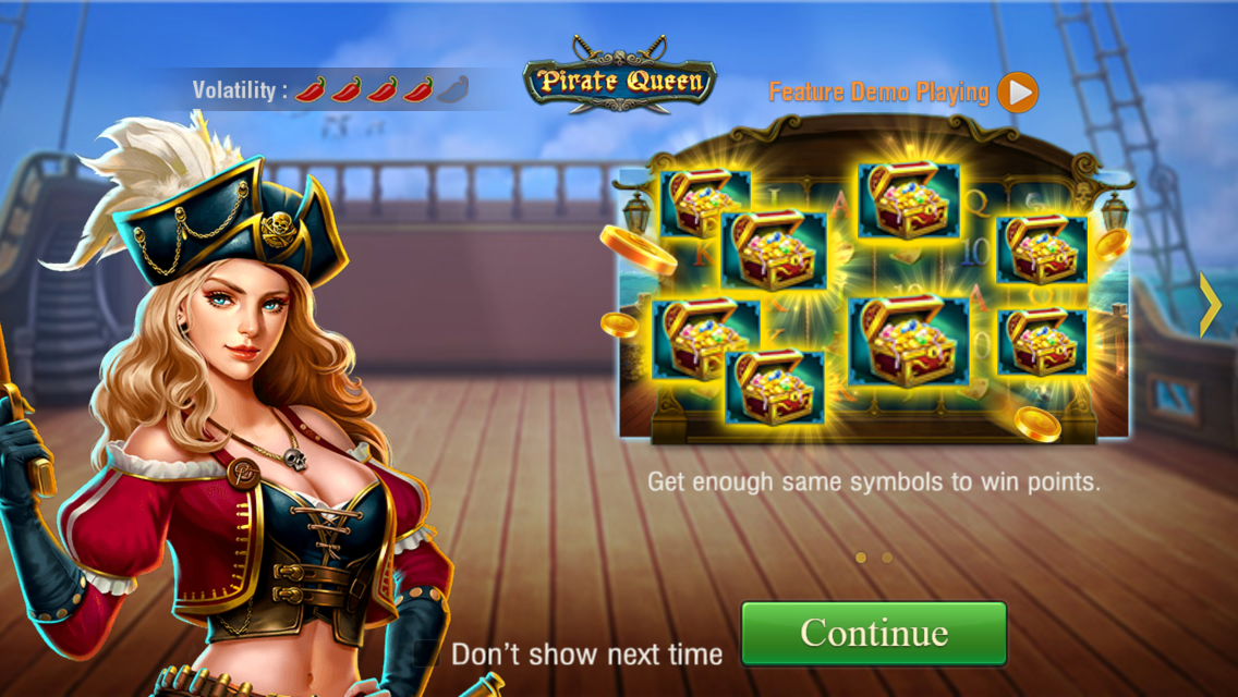 JILI Pirate Queen Screenshot