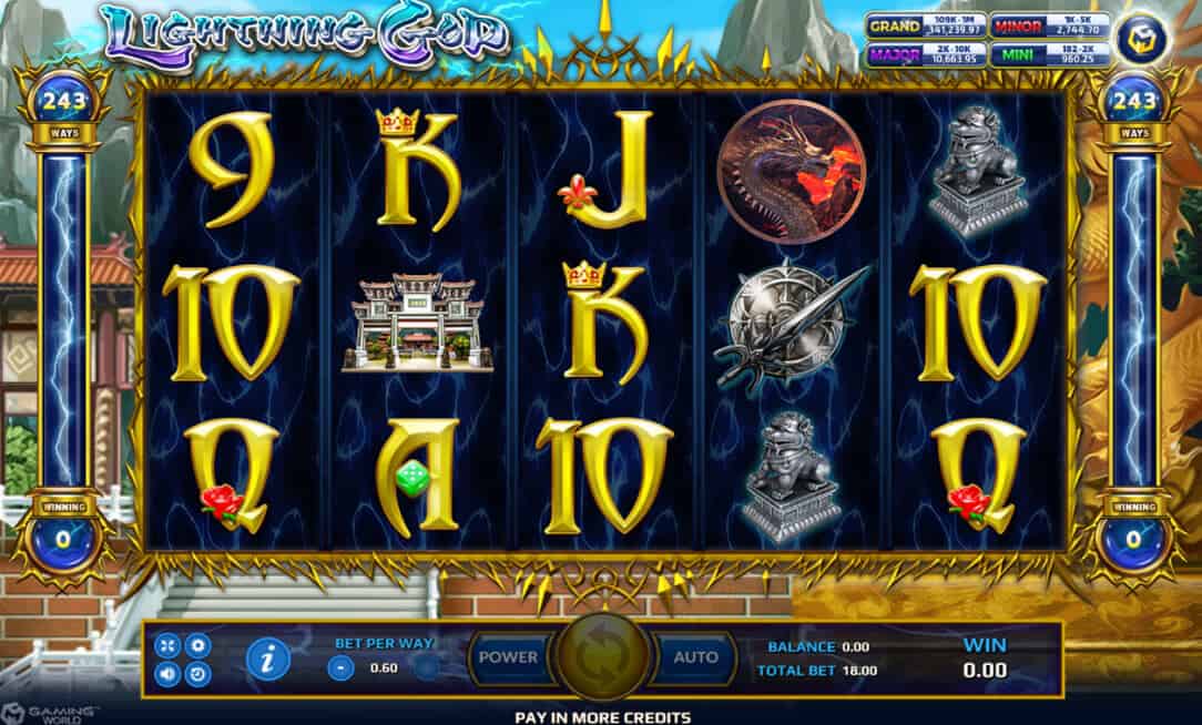 Lightning God Screenshot