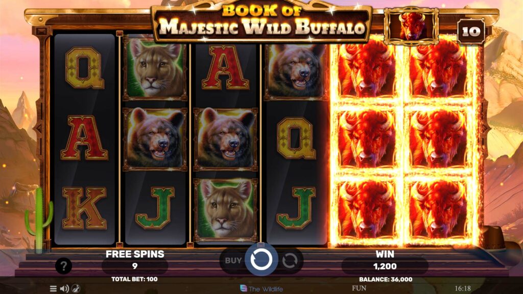 SP Book of majestic wild buffalo Screenshot